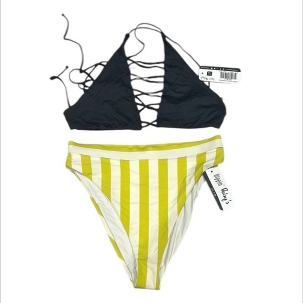 Dippin' Daisy's two piece bikini swim suit set size small